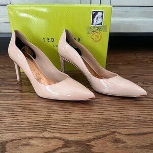 Ted Baker London Eriins Shoes Nude Pink Size 9 Brand New, Leather